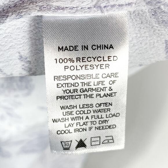 Hill House Simone Dress Maxi Lilac Purple Floral Open Back Side Slit Sz XS - Picture 15 of 16